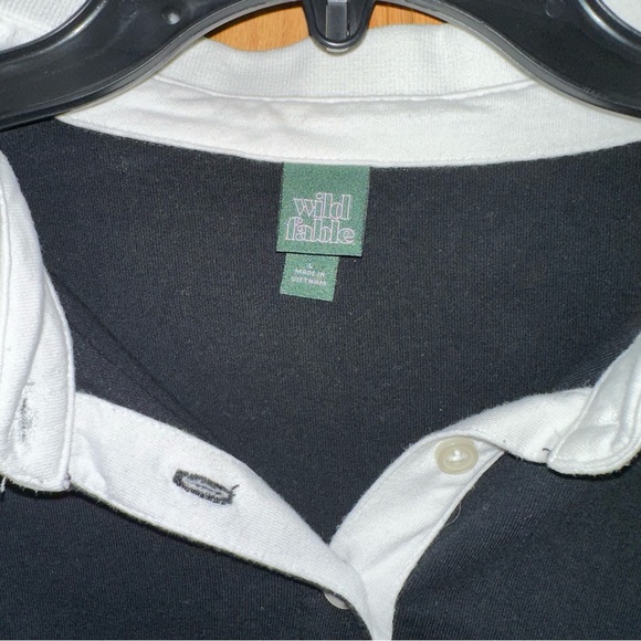 Wild fable polo cropped shirt size L - Picture 3 of 4